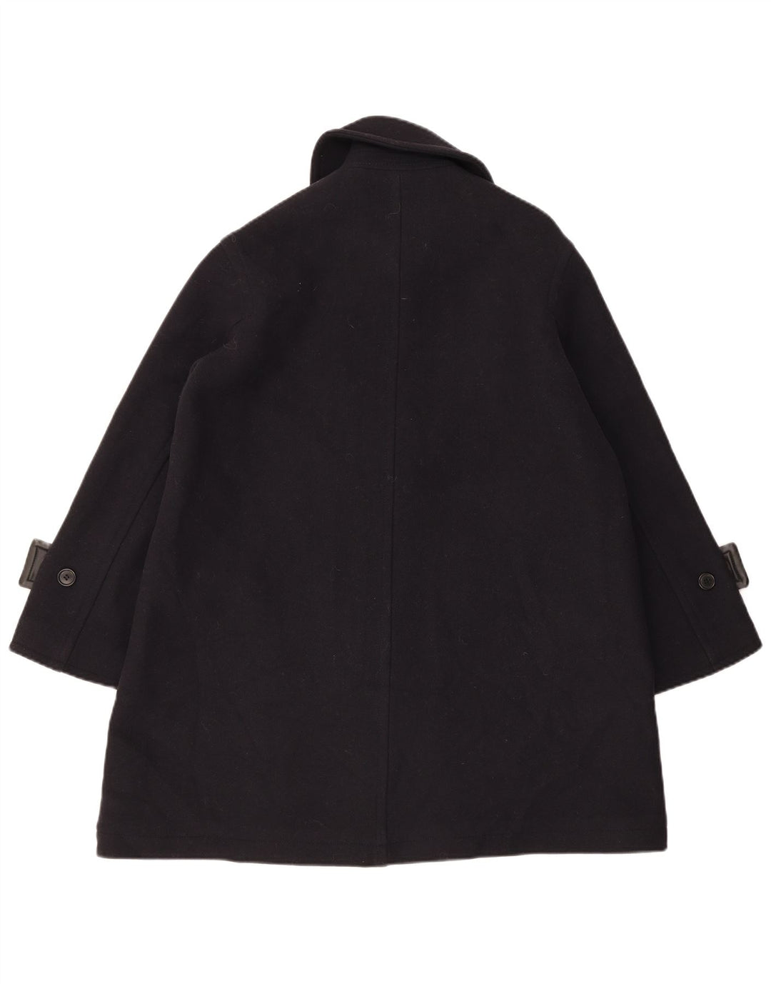 Soprabito oversize da donna Zara UK 10 piccolo in lana blu navy