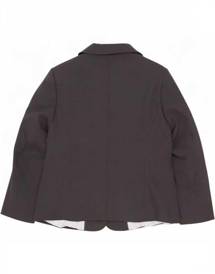 Jaqueta blazer feminina Sasha com 2 botões UK 20 2XL cinza poliéster