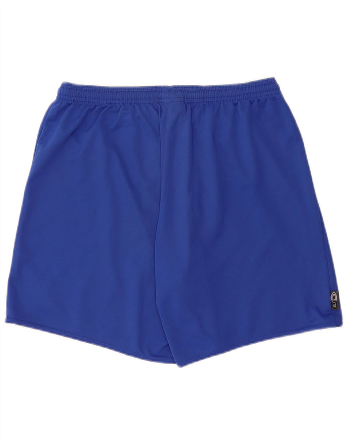 Adidas Mens Climalite Sport Shorts Medium Blue Polyester