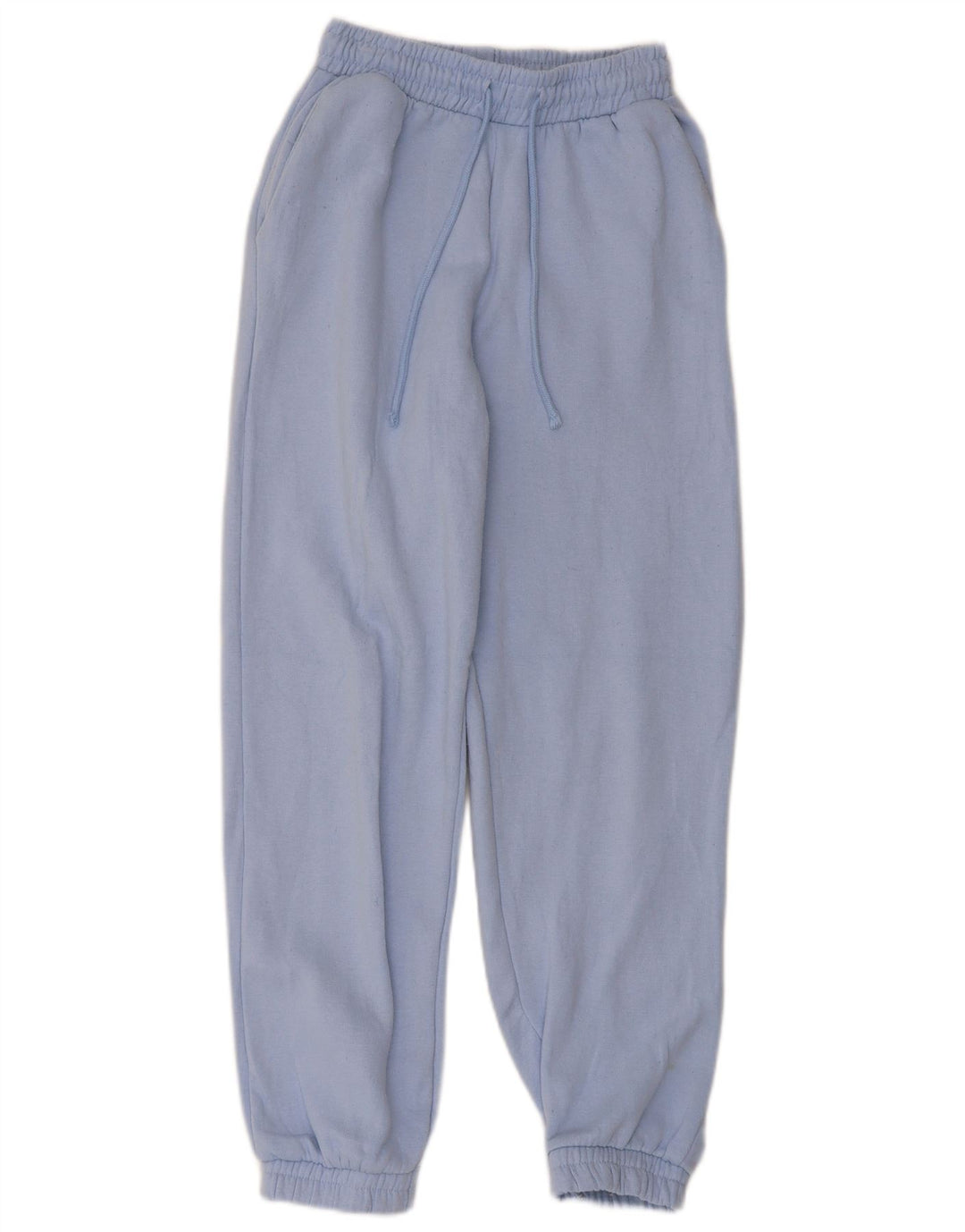 Zara Womens Tracksuit Trousers Joggers UK 8 Small Blue Polyester