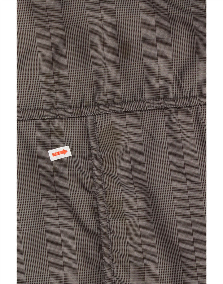 JACK & JONES Mens Gilet UK 40 Large Grey Check
