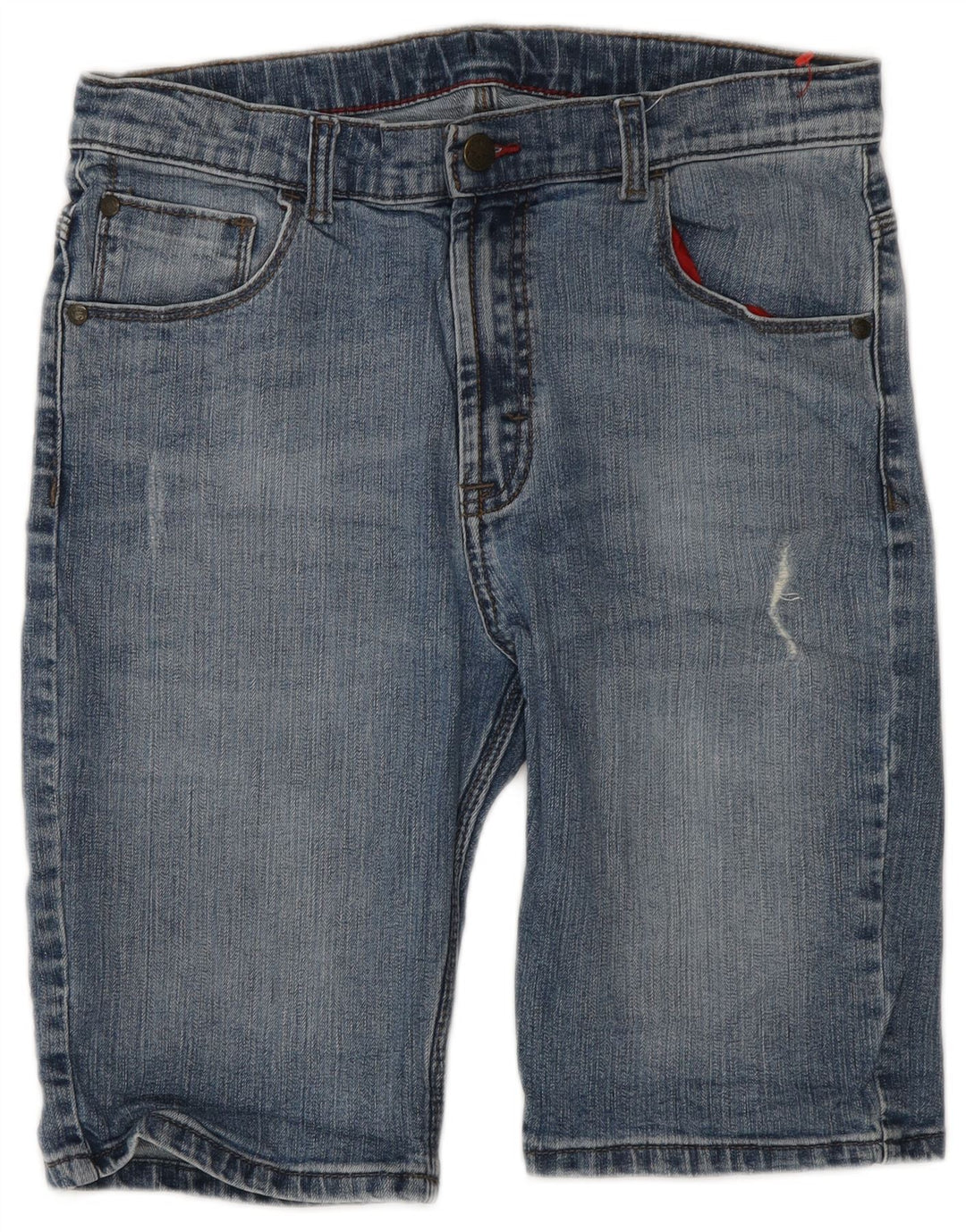 Wrangler Womens Denim Shorts W30 Medium Blue