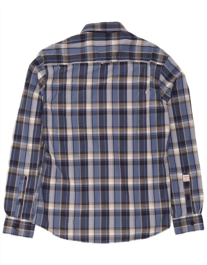 Jack & Jones herreskjorte XL blå ternet bomuld