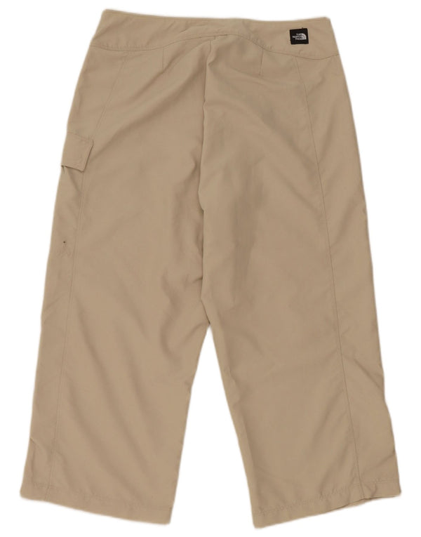 Pantaloni Capri larghi da donna The North Face XS W25 L21 Poliestere beige