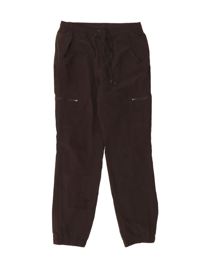 EDDIE BAUER Womens Tracksuit Trousers Joggers US 8 Medium  Grey Polyester Vintage Eddie Bauer and Second-Hand Eddie Bauer from Messina Hembry 