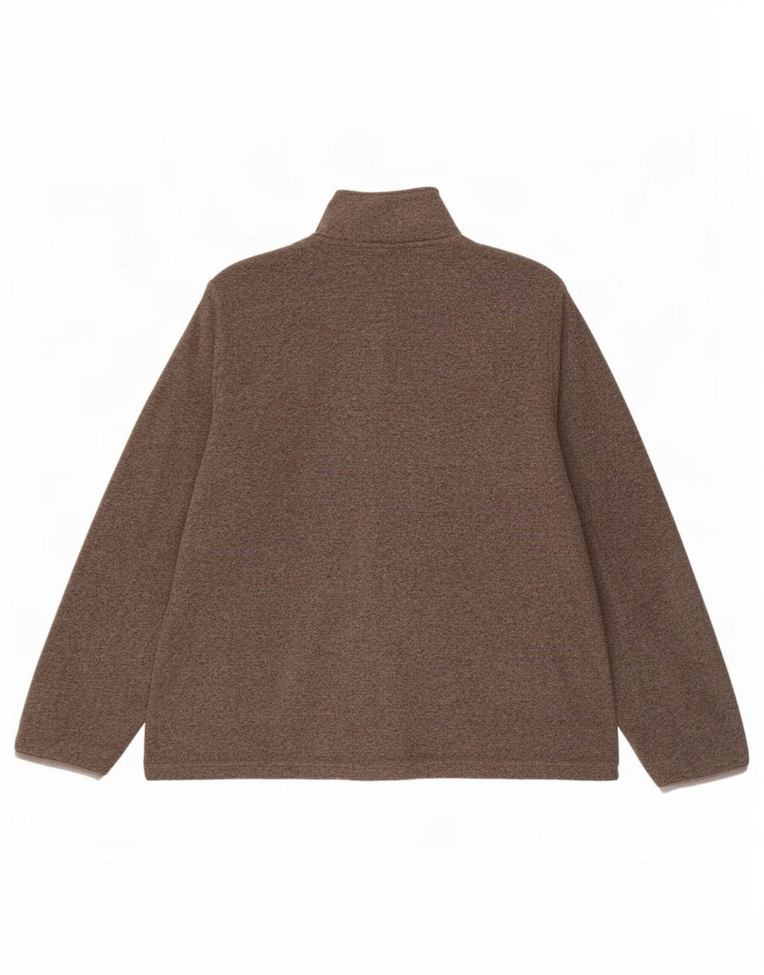 Marks & Spencer Womens Fleece Jacket UK 18 XL Brown Polyester