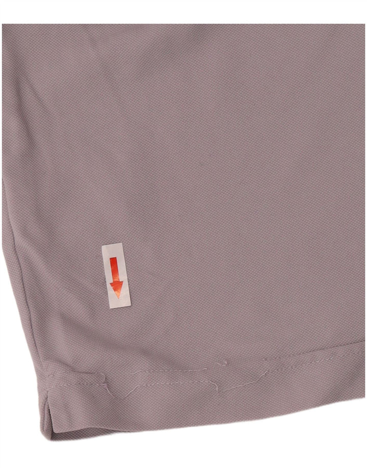 Chervo Mens Polo Shirt UK 40 Medium Purple Polyamide