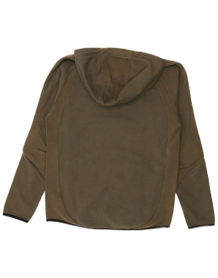Nike Mens Hoodie Jumper Small Khaki