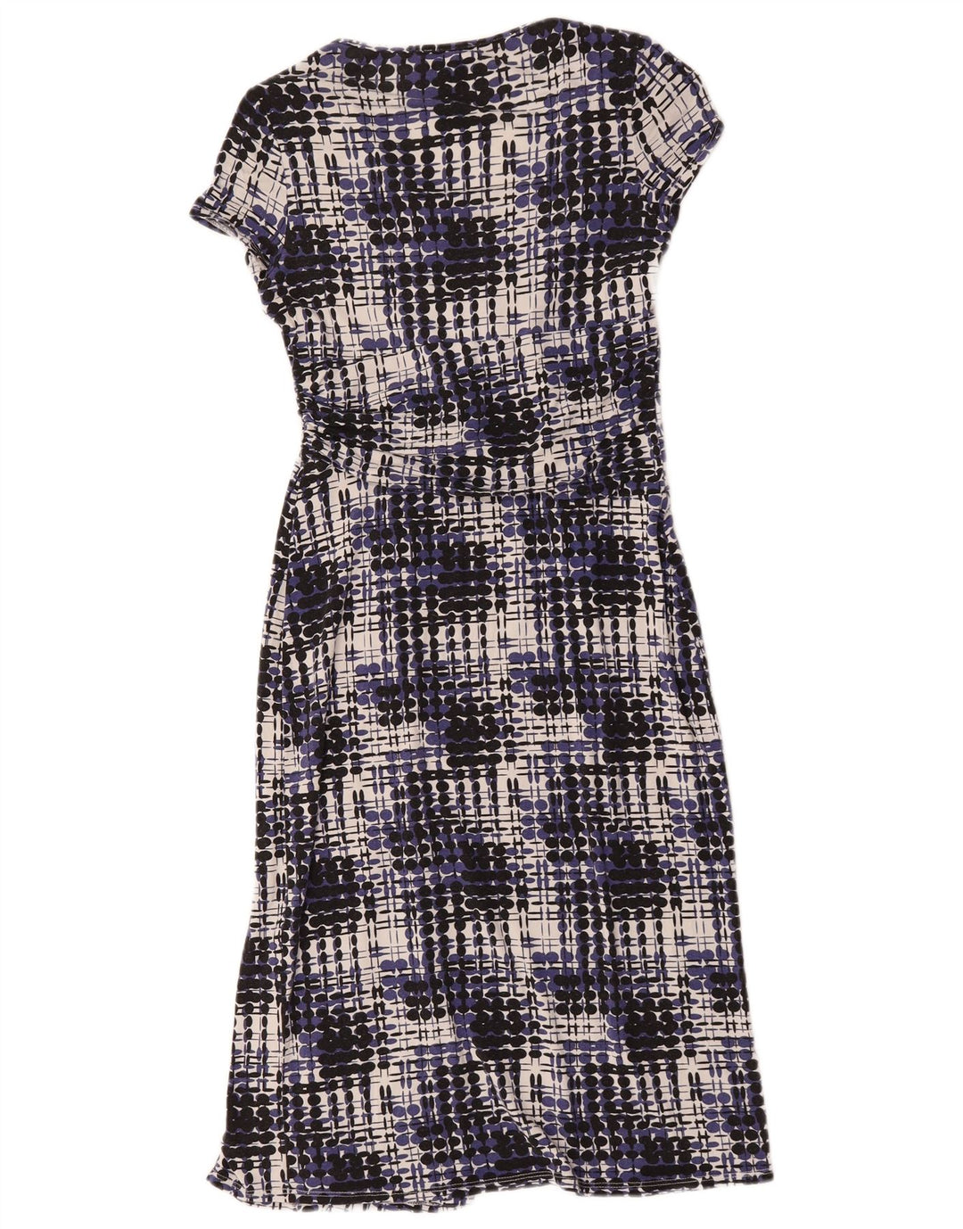 Phase Eight Womens Sheath Dress UK 10 Small Multicoloured Check Viscose
