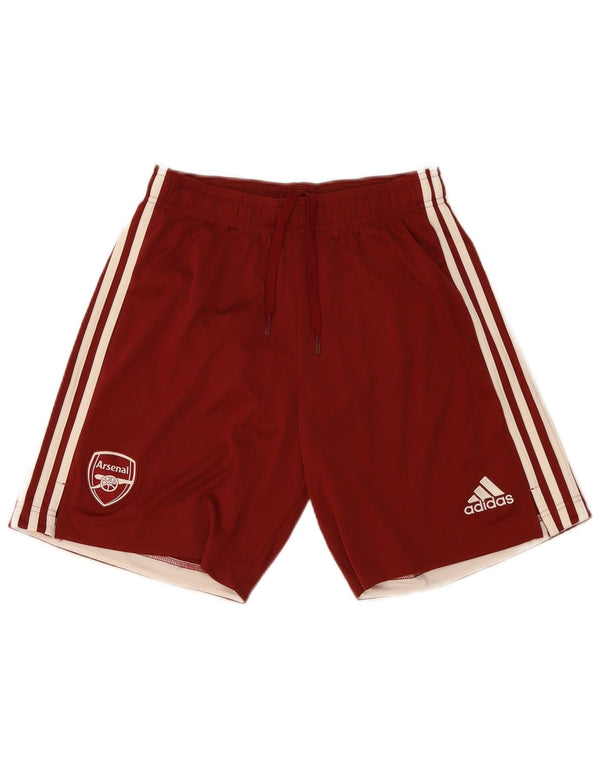 Adidas Mens Arsenal Sport Shorts Medium  Burgundy Polyester