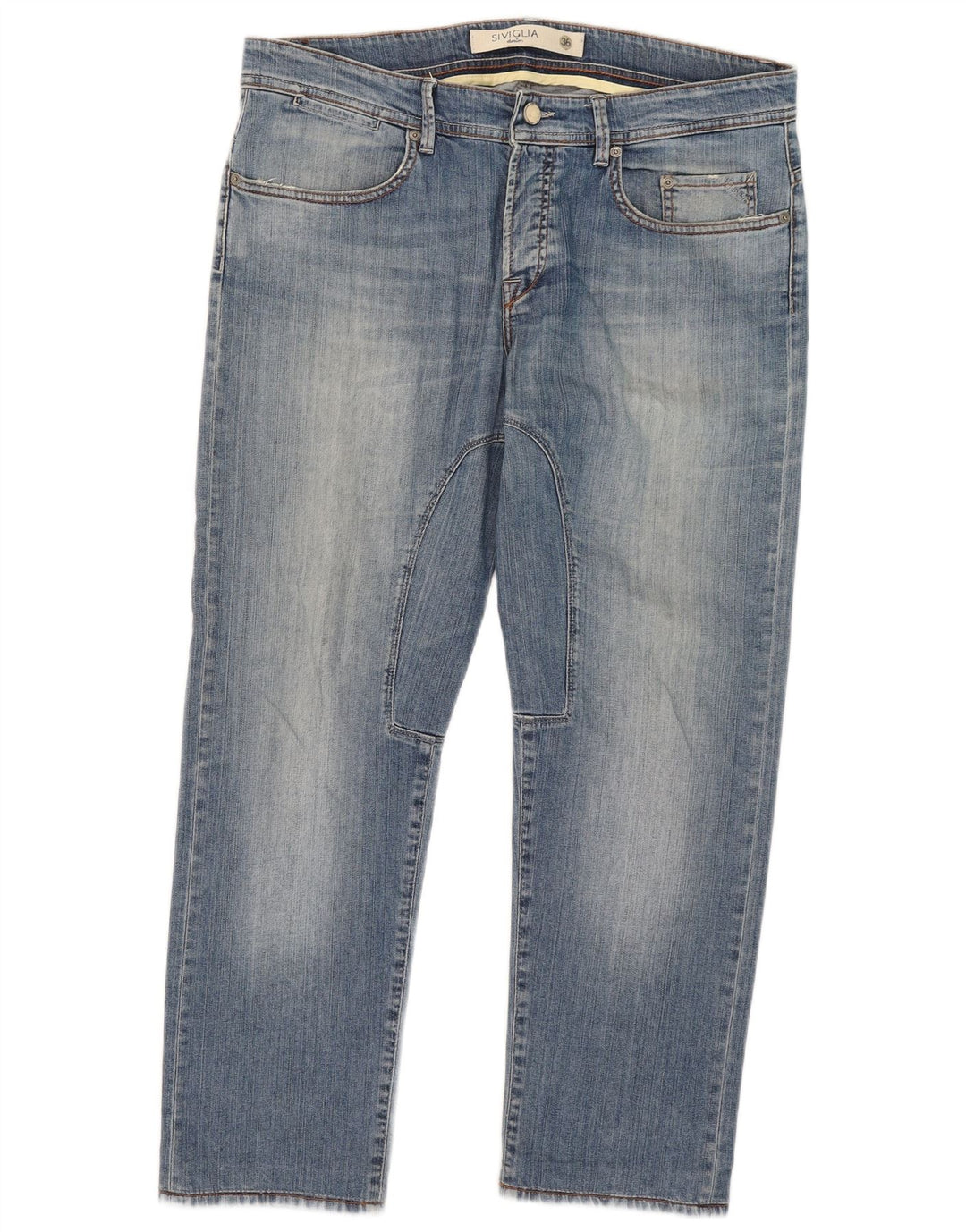SIVIGLIA Mens Straight Jeans W36 L27 Blue