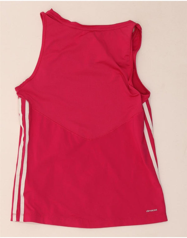 Adidas Γυναικείο γιλέκο Climacool Top UK 12/14 Medium Pink Polyamide