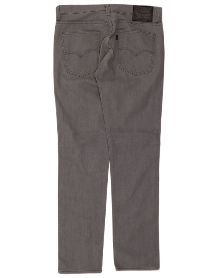 Jeans Levi's Uomo 511 Slim W34 L34 Cotone Grigio