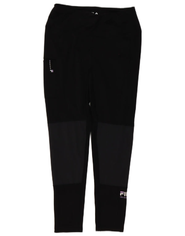 Leggings Fila da donna UK 12 medio nero