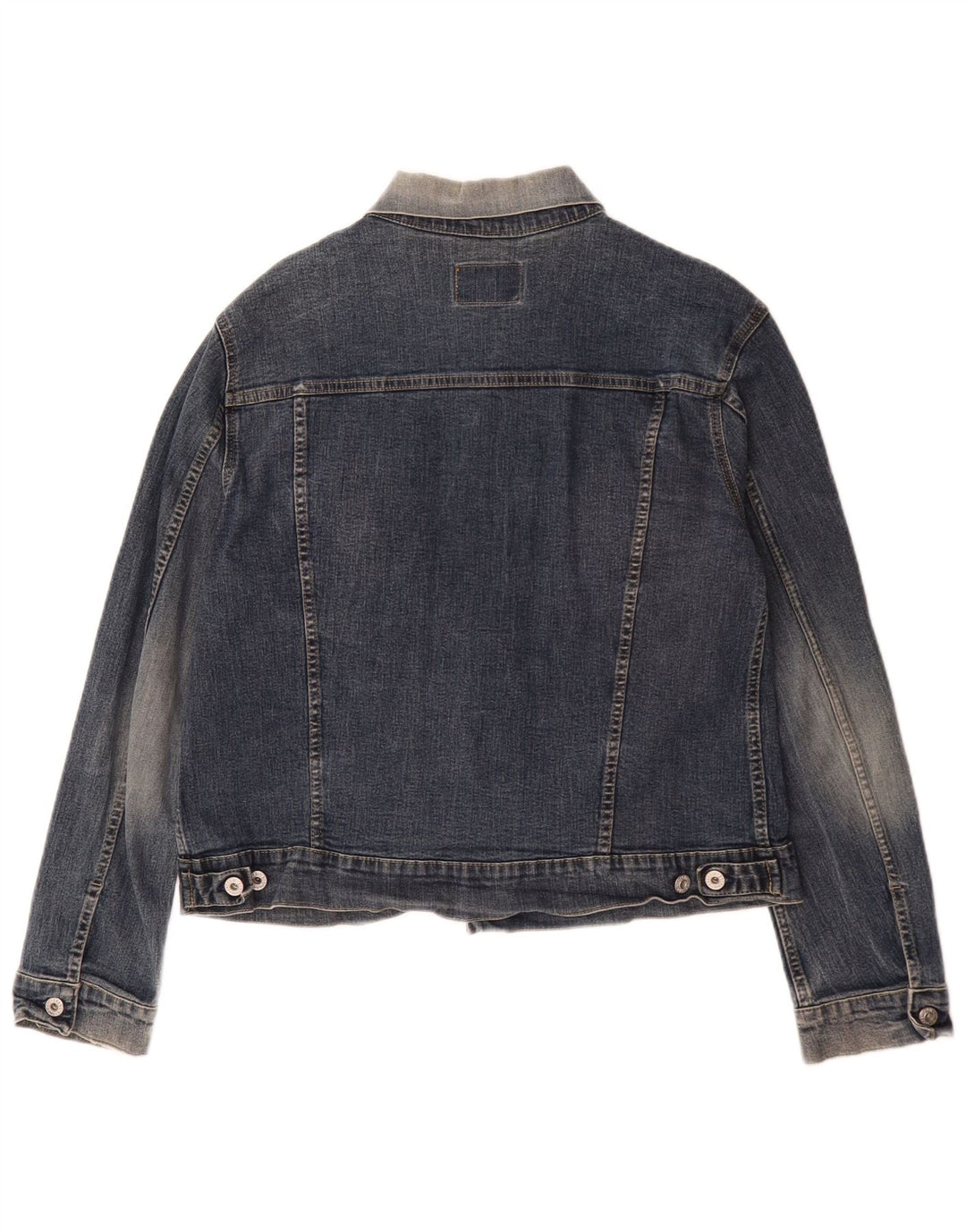 Energie Mens Denim Jacket UK 38 Medium Blue Cotton