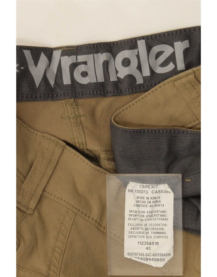 Wrangler Mens Cargo Shorts W40 XL Beige Nylon