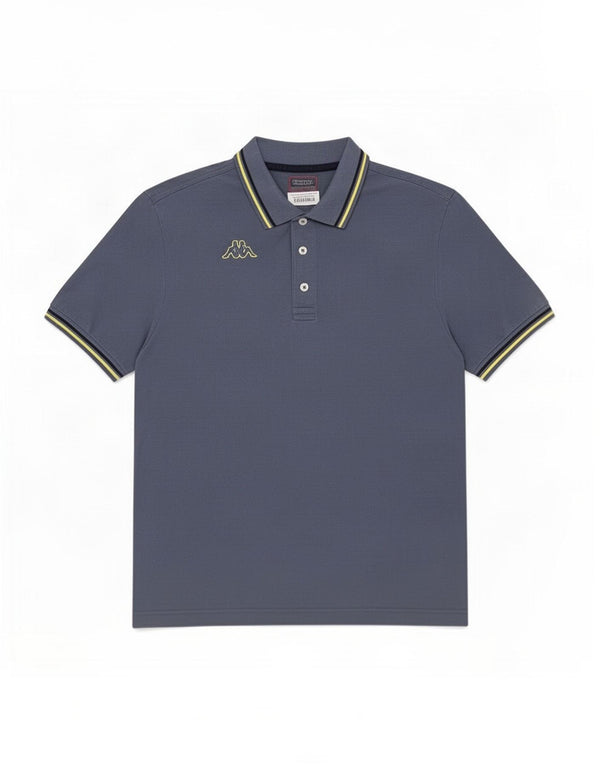 Kappa Polo Homme Grand Bleu Coton