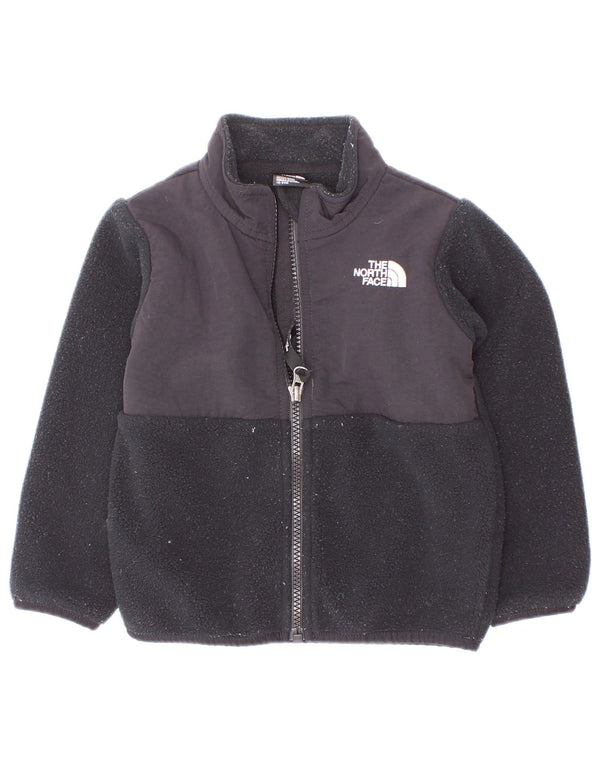 Casaco de lã The North Face para bebé menino 18-24 meses preto colorblock