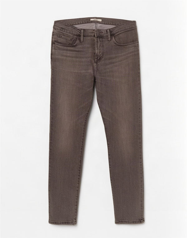 Мужские зауженные джинсы Levi's 502 W30 L32 Серые хлопковые