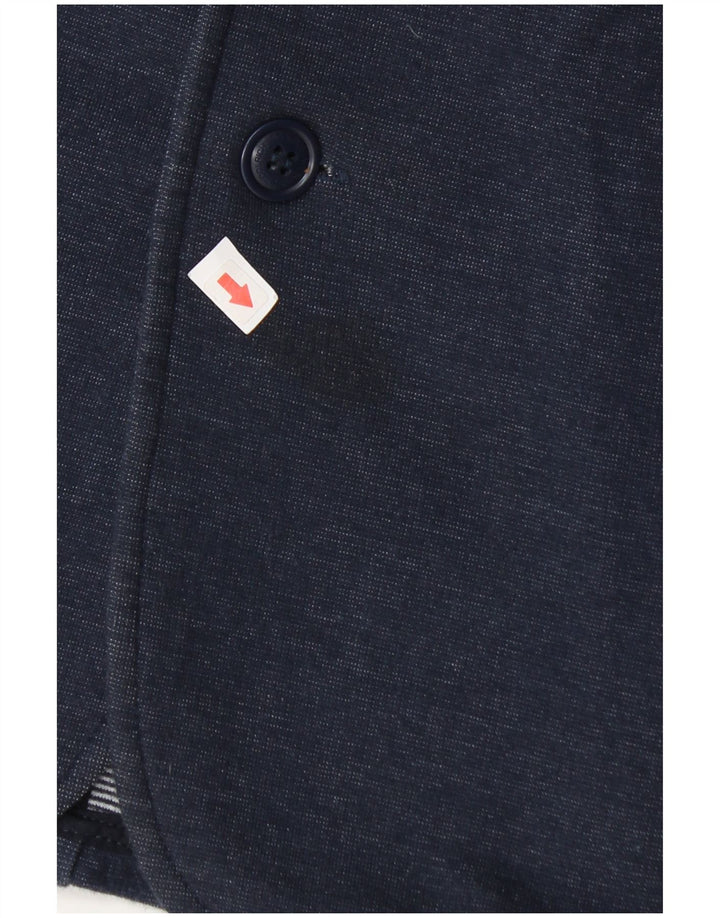 Woolrich Boys 3 Button Blazer Jacket 11-12 Years Navy Blue Cotton