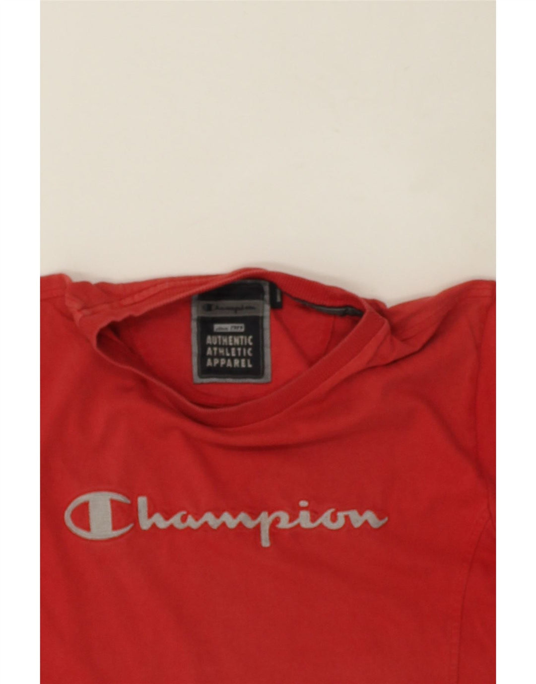 CHAMPION Mens Graphic T-Shirt Top Small Red Vintage Champion and Second-Hand Champion from Messina Hembry 