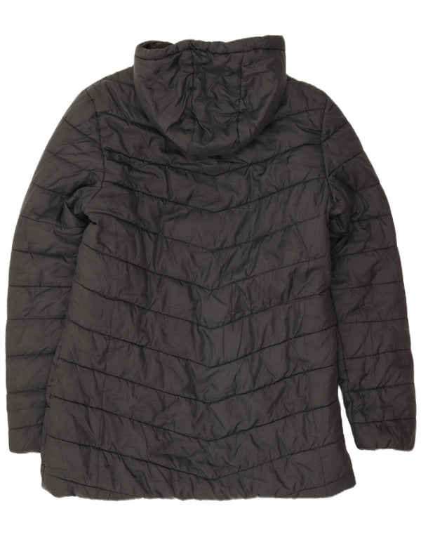 Cappotto imbottito con cappuccio da uomo New Balance UK 12 medio poliestere nero