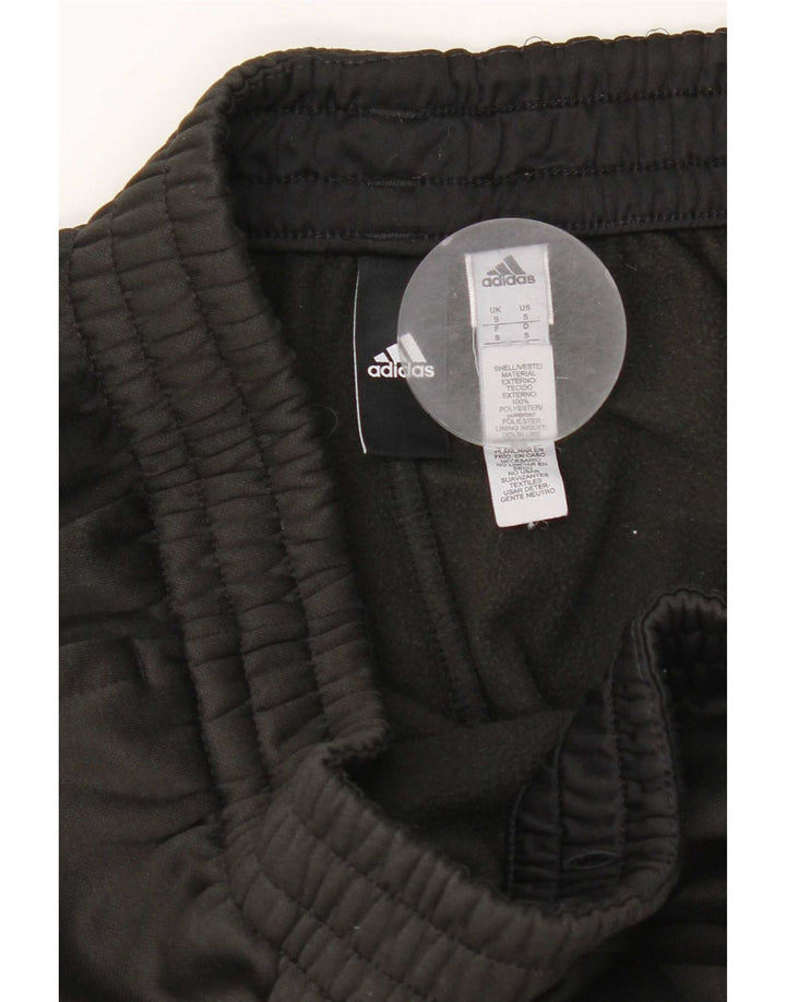 Adidas Mens Tracksuit Trousers Small  Black Polyester