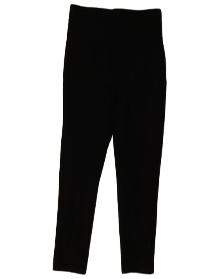 Zara Damen-Leggings mit hoher Taille, mittelschwarz, Polyester