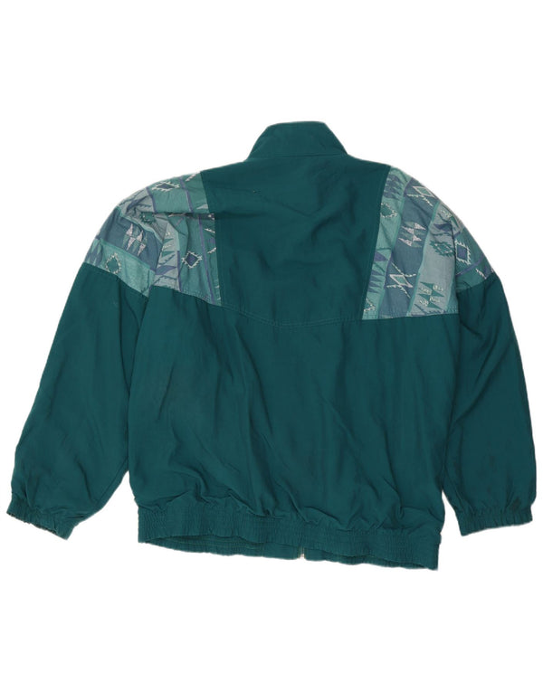 Giacca da tuta da uomo Jean Leduc XL Poliestere geometrico verde
