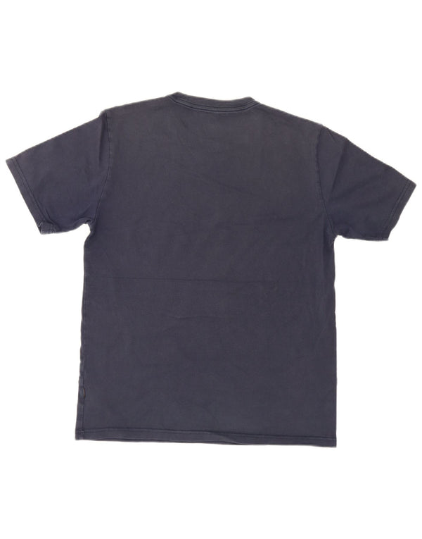 Converse Herre grafisk T-shirt Top Medium Marineblå Bomuld