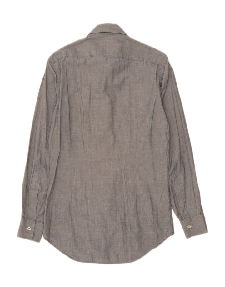CALVIN KLEIN Mens Shirt SIze 38 15 Medium Grey Cotton Vintage Calvin Klein and Second-Hand Calvin Klein from Messina Hembry 
