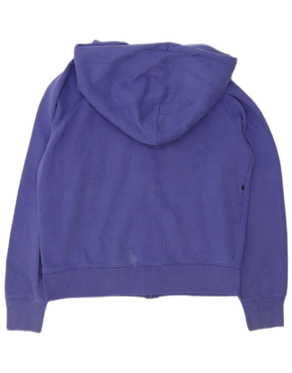 Gap Dame Grafisk Hættetrøje Sweater UK 16 Stor Lilla Bomuld