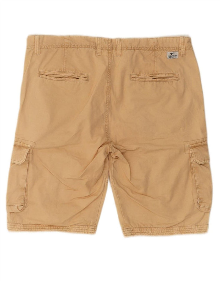 FRED MELLO Mens Cargo Shorts W34 Large Beige Vintage Fred Mello and Second-Hand Fred Mello from Messina Hembry 