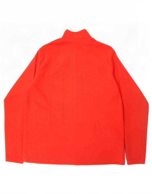Jaqueta de lã feminina Marks & Spencer UK 18 XL poliéster vermelho