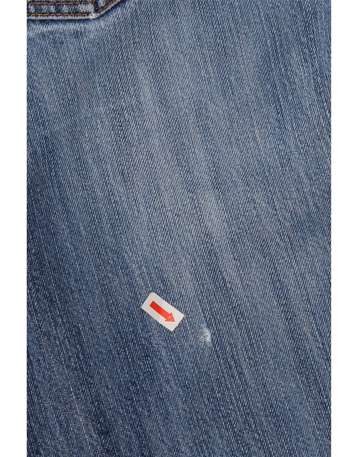 Carrera Mens 710 Regular Straight Jeans W34 L28 Blue Cotton