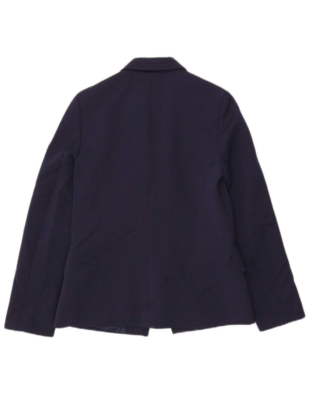 Oasis Womens Open Blazer Jacket UK 10 Small Navy Blue Polyester