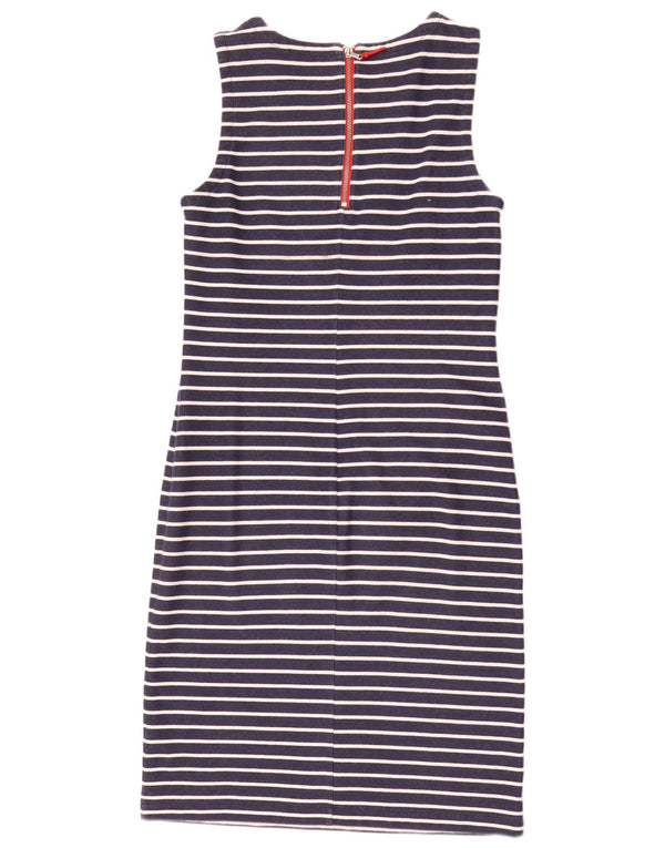 Damska sukienka bez rękawów Tommy Hilfiger UK 14, duże granatowe paski