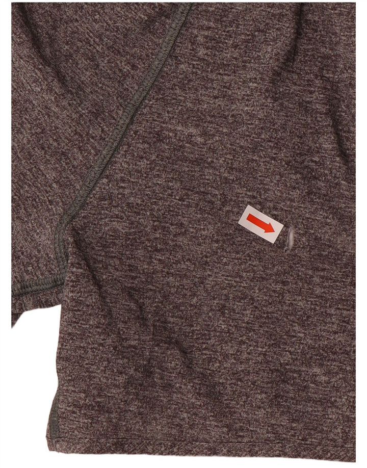 LULULEMON Pantalones cortos deportivos para mujer US 6 Gris medio Colorblock Poliéster