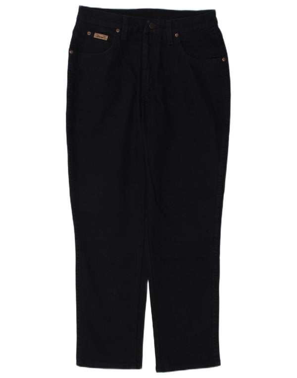 Wrangler Masculino Paula Tapered Jeans W32 L30 Azul Marinho Algodão