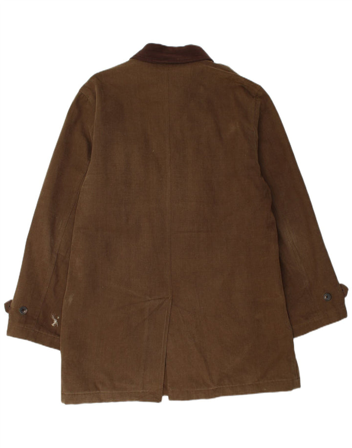 Cappotto da uomo Magee UK 42 grande cotone kaki