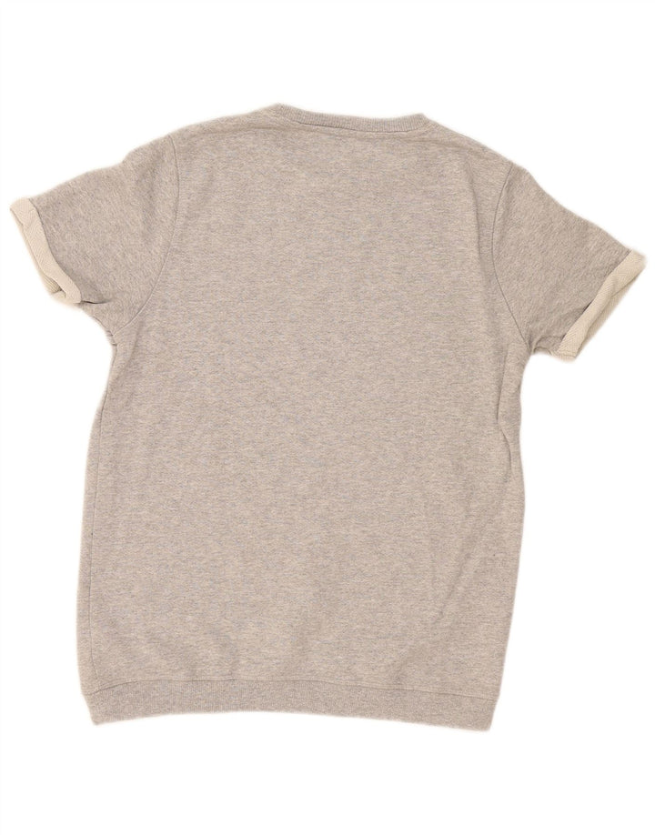 Jack & Jones Herre grafisk sweatshirt Jumper Medium Grey Flecked