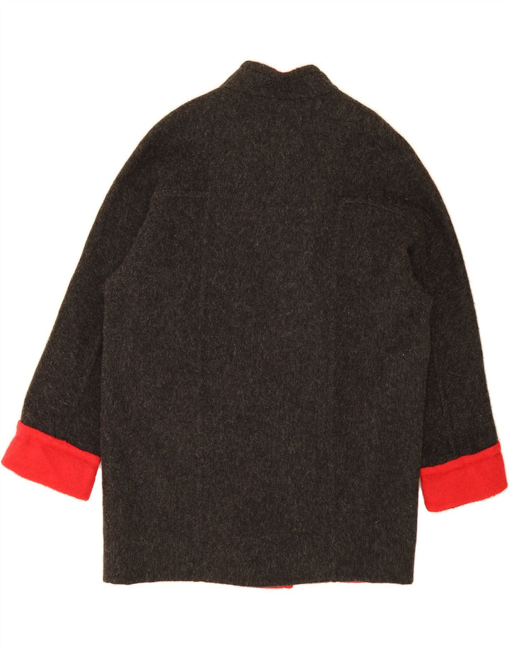KAMANTA Womens Double Breasted Coat IT 48 XL Grey Wool Vintage Kamanta and Second-Hand Kamanta from Messina Hembry 