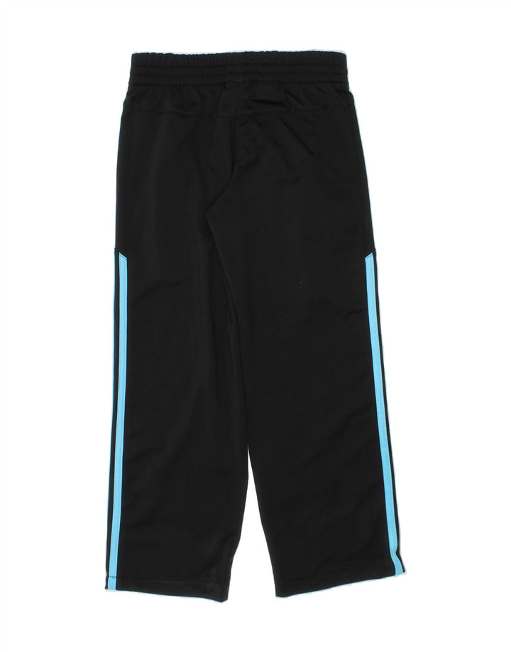 ADIDAS Boys Tracksuit Trousers 9-10 Years  Black Polyester Vintage Adidas and Second-Hand Adidas from Messina Hembry 