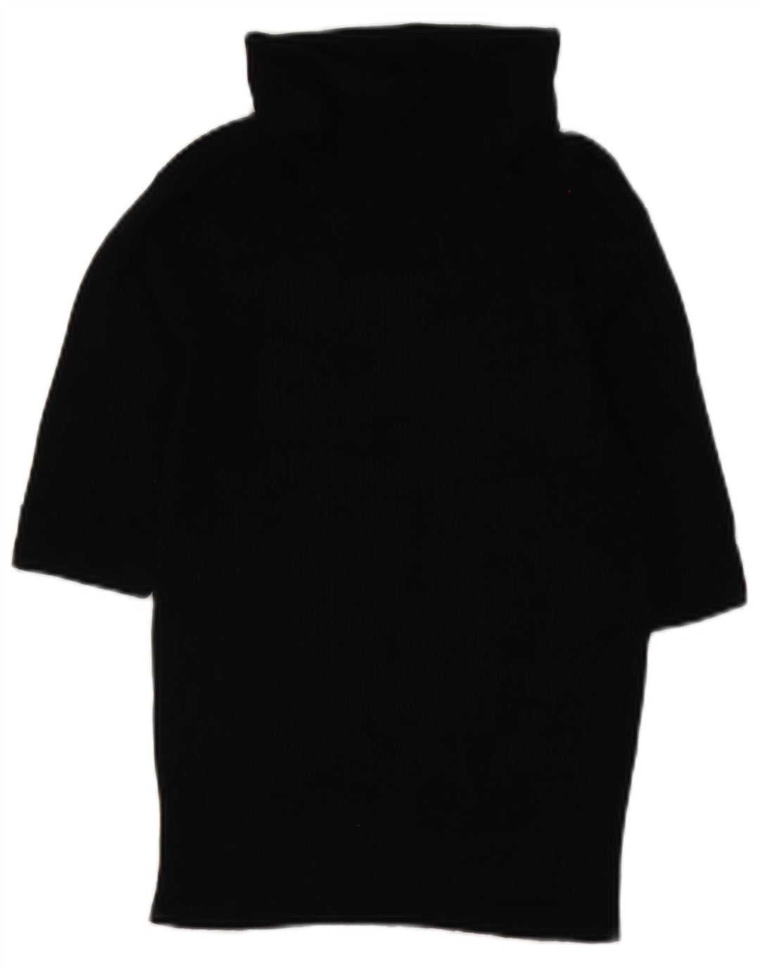 Marks & Spencer Womens Roll Neck Jumper Sweater UK 14 Large Black