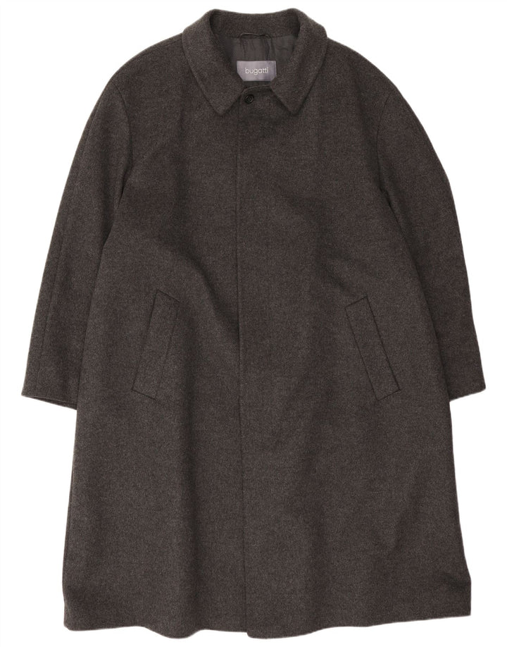 Soprabito da uomo Bugatti UK 42 XL lana grigia
