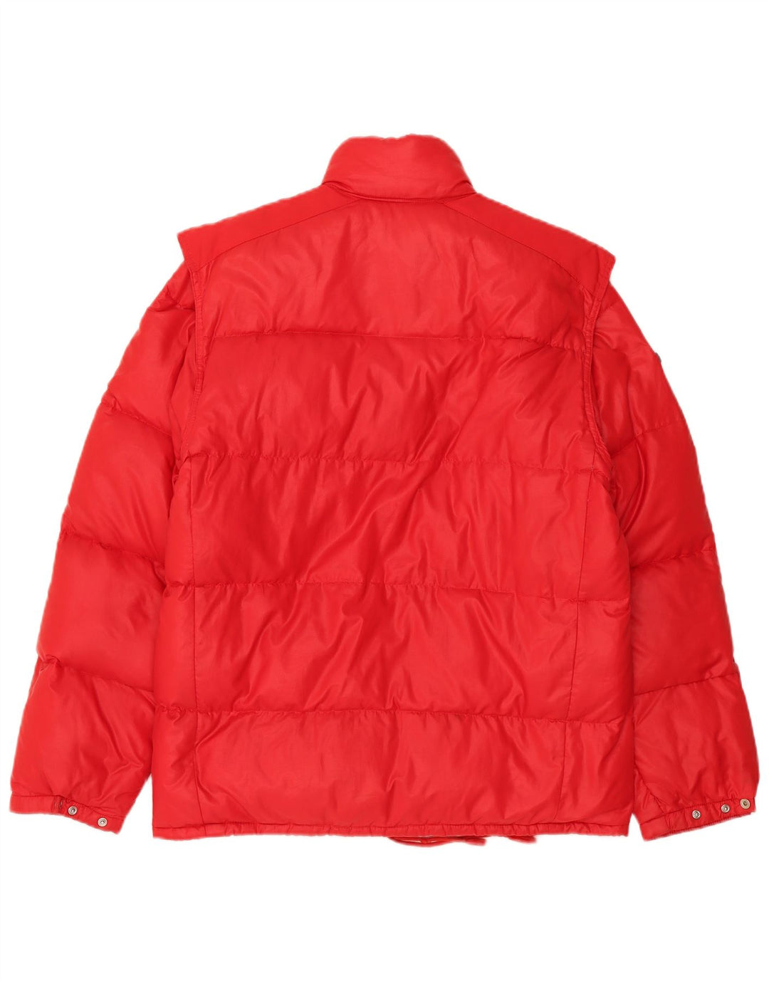 Vintage Mens Padded Jacket UK 40 Large Red Polyamide