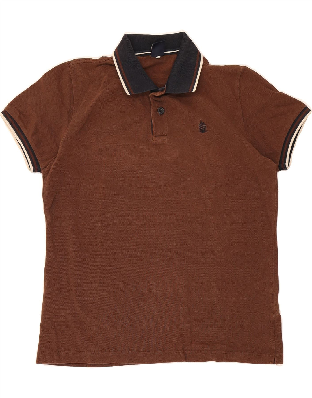 MARINA YACHTING Mens Polo Shirt Medium Brown Vintage Marina Yachting and Second-Hand Marina Yachting from Messina Hembry 