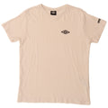 UMBRO Herre T-Shirt Top Stor Hvid Bomuld