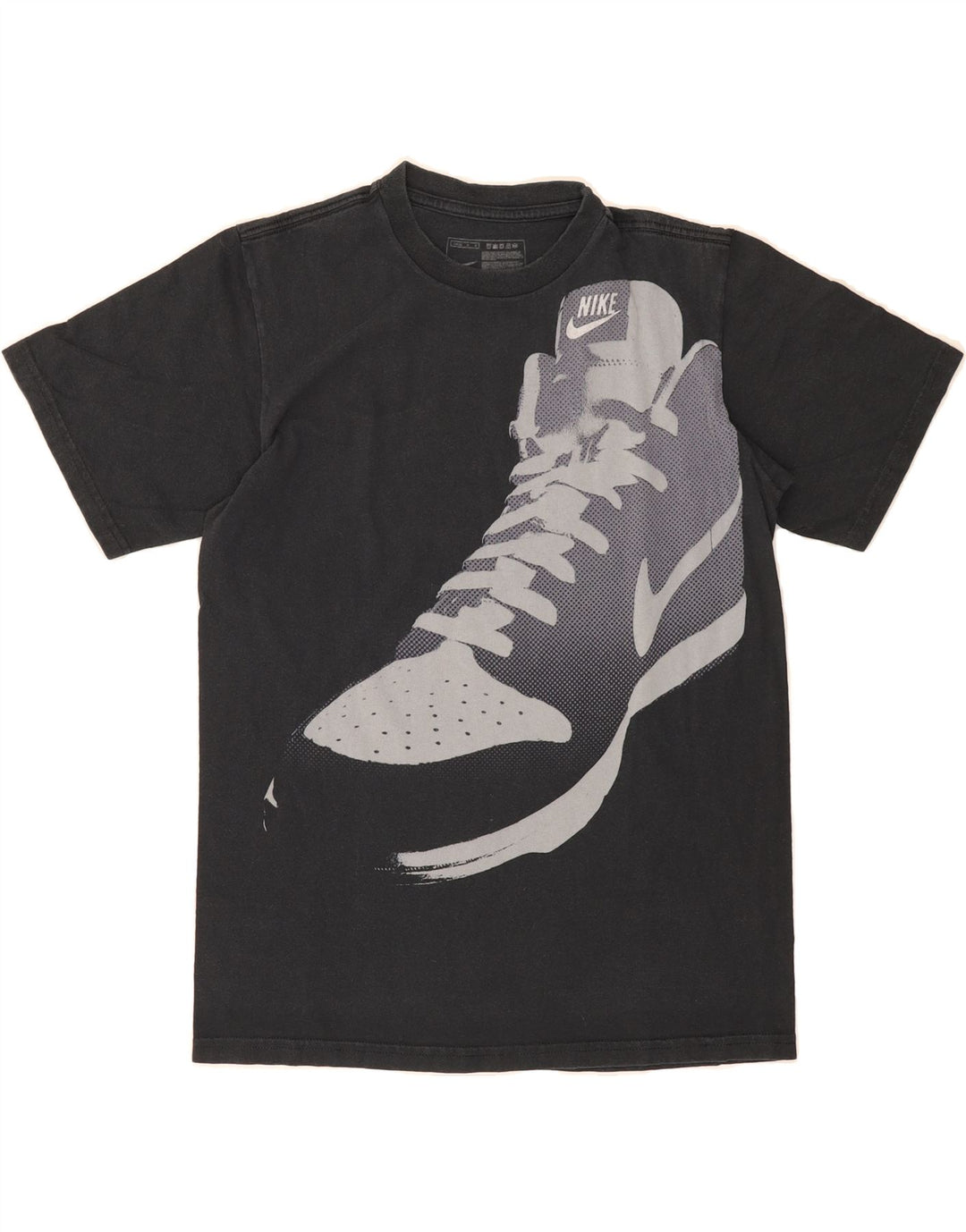 NIKE Mens Graphic T-Shirt Top Small Black Cotton Vintage Nike and Second-Hand Nike from Messina Hembry 