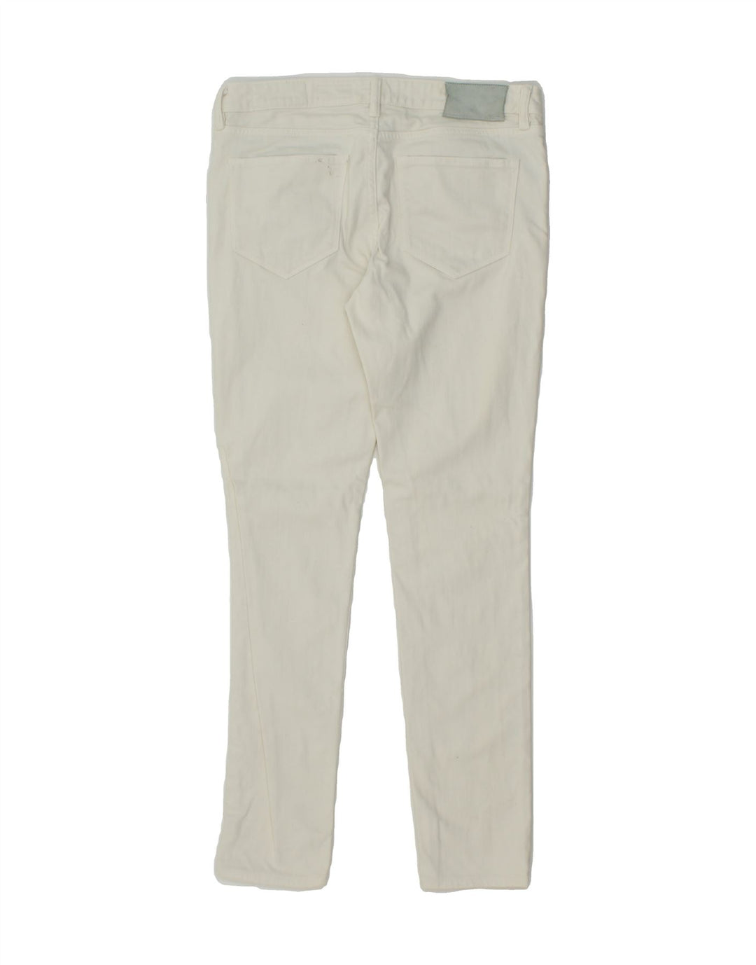 ALL SAINTS Womens Slim Jeans W29 L30 White Cotton Vintage All Saints and Second-Hand All Saints from Messina Hembry 
